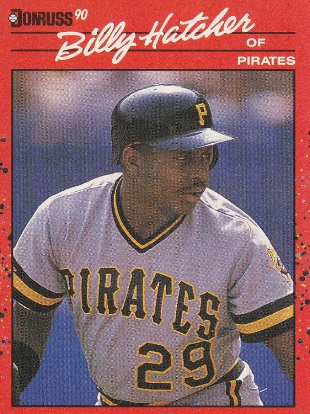Billy Hatcher - Donruss 90 Baseball Card
